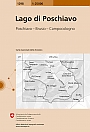Topografische Wandelkaart Zwitserland 1298 Lago di Poschiavo Poschiavo - Brusio - Campocologno - Landeskarte der Schweiz