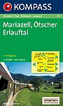 Wandelkaart 22 Mariazell, Ötscher, Erlauftal Kompass