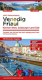 Fietskaart 29 Venedig, Friaul, Kärnten West | ADFC Radtourenkarte - BVA Bielefelder Verlag