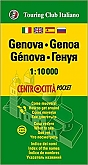 Stadsplattegrond Genua Pocket Map - Touring Club Italiano (TCI)