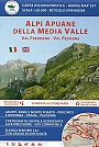 Wandelkaart 537 Alpi Apuane Della Media Valle  | Multigraphic carta turistica e dei sentieri