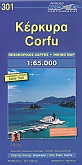 Wandelkaart 301 Corfu Korfoe | Road Editions