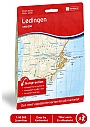 Topografische Wandelkaart Noorwegen 10138 Lodingen - Nordeca Norge