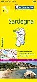 Wegenkaart - Landkaart 366 Sardinië - Michelin Local