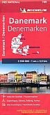 Wegenkaart - Landkaart 749 Denemarken - Michelin National