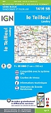 Topografische Wandelkaart van Frankrijk 1416SB- Le Teilleul Landivy