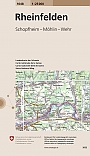 Topografische Wandelkaart Zwitserland 1048 Rheinfelden Schopfheim - Möhlin - Wehr - Landeskarte der Schweiz