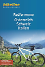 Fietsgids Radfernwege Osterreich - Schweiz - Italien Bikeline | Esterbauer