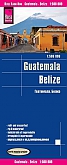 Wegenkaart - Landkaart Guatemala Belize  - World Mapping Project (Reise Know-How)