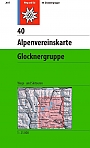 Wandelkaart 40 Glocknergruppe | Alpenvereinskarte