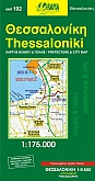 Wegenkaart - Fietskaart 192 Provincie Thessaloniki - Orama Maps