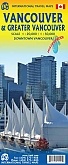 Stadsplattegrond Vancouver  City map & Greater Vancouver - ITMB Map
