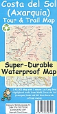 Wandelkaart Costa del Sol Axarquia Tour & Trail Map Super-durable Edition | Discovery Walking
