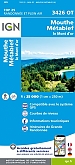 Topografische Wandelkaart van Frankrijk 3426OT - Mouthe / Metabief / Le Mont d'Or