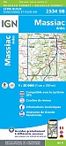 Topografische Wandelkaart van Frankrijk 2534SB - Massiac Ardes