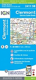 Topografische Wandelkaart van Frankrijk 2411SB - Clermont Estrées-St-Denis