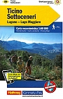 Wandelkaart 29 Tessin Zuid Sottoceneri Lugano - Lago Maggiore | Kümmerly+Frey