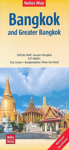 Wegenkaart - Landkaart Bangkok & Greater Bangkok (Banglamphoo) - Nelles Map