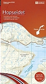 Topografische Wandelkaart Noorwegen 10189 Hopseidet - Nordeca Norge
