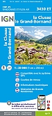 Topografische Wandelkaart van Frankrijk 3430ET - La Clusaz / Grand-Bornand