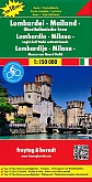 Wegenkaart - Fietskaart AK0612 Lombardije / Milaan - Freytag & Berndt
