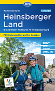 Fietskaart Radwandern in der Freizeit-Region Heinsberger Land | ADFC Regional- und Radwanderkarten - BVA Bielefelder Verlag