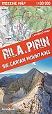 Wandelkaart Trekking Map Rila - Pirin | TerraQuest