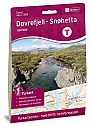 Topografische Wandelkaart Noorwegen 2829 Dovrefjell - Snohetta - Nordeca Turkart