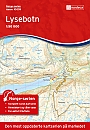 Topografische Wandelkaart Noorwegen 10009 Lysebotn - Nordeca Norge