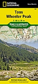 Wandelkaart 730 Taos Carson National Forest - Trails Illustrated Map / National Park Maps National Geographic