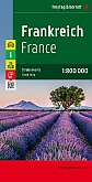 Wegenkaart - Landkaart Frankrijk - Freytag & Berndt