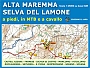 Wandelkaart Abruzzen 1 Alta Maremma Selva del Lamone Carta Escursionistica | Edizioni il Lupo