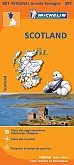 Wegenkaart - Landkaart 501 Schotland - Michelin Regional