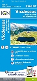 Topografische Wandelkaart van Frankrijk 2148OT - Vicdessos / Picos d'Estats & Montcalm