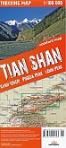 Wandelkaart Wegenkaart Tian Shan - Tien Shan | Terraquest Maps
