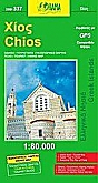 Wegenkaart - Fietskaart Chios 337 - Orama Maps
