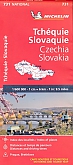 Wegenkaart - Landkaart 731 Tsjechische Republiek en Slowakije - Michelin National