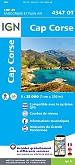 Topografische Wandelkaart van Frankrijk 4347OT - Cap Corse