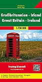 Wegenkaart - Landkaart Groot-Brittannië Ierland - Freytag & Berndt