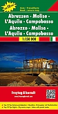 Wegenkaart - Fietskaart AK0625 Abruzzo Molise Campobasso Aquila - Freytag & Berndt