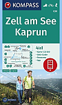 Wandelkaart 030 Zell am See, Kaprun Kompass