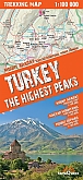 Wandelkaart Turkey the Highest peaks Terraquest Trekking Maps