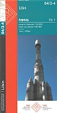 Topografische Wandelkaart België 64/3-4 Libin - Bras Topo25 | NGI België