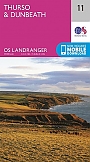 Topografische Wandelkaart 11 Thurso / Dunbeath - Landranger Map