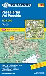 Wandelkaart 039 Passeiertal Val Passiria Tabacco