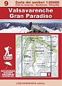 Wandelkaart 9 Valsavarenche / Gran Paradiso L'Escursionista