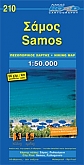 Wandelkaart 210 Samos | Road Editions