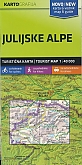 Wandelkaart - Fietskaart Julische Alpen Triglav | Kartografija