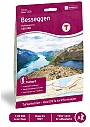 Topografische Wandelkaart Noorwegen 2649 Besseggen Bukkelægret  - Nordeca Turkart
