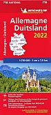 Wegenkaart - Landkaart 718 Duitsland 2022 - Michelin National